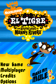 El Tigre: The Adventures of Manny Rivera - Screenshot - Game Title (World) - 256x384