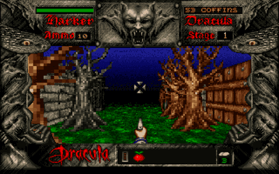 Bram Stoker's Dracula - Screenshot - Gameplay (North America) - 320x200