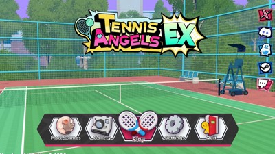 Academy Love Saga: Tennis Angels EX - Screenshot - Game Title (World) - 1280x720