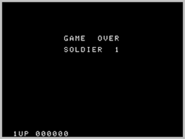 Front Line - Screenshot - Game Over (World) - 256x192