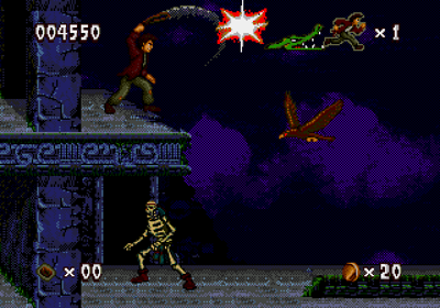 Pitfall: The Mayan Adventure - Screenshot - Gameplay (North America) - 640x448