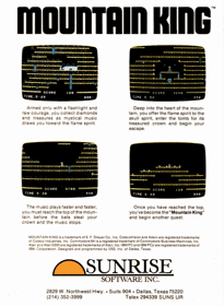 Mountain King - Box - Back (North America) - 497x680
