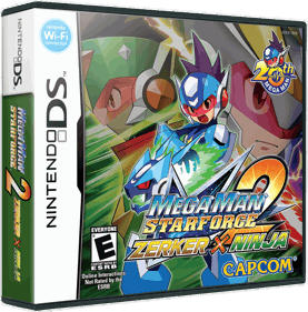 Mega Man Star Force 2: Zerker x Ninja - Box - 3D (North America) - 866x877