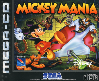 Mickey Mania - Box - Front (Europe) - 1652x1361