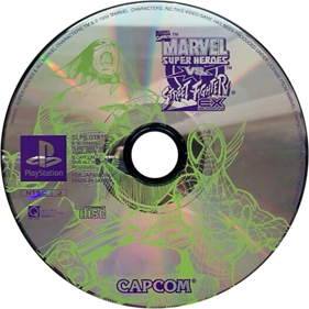 Marvel Super Heroes vs. Street Fighter - Disc (Japan) - 600x600