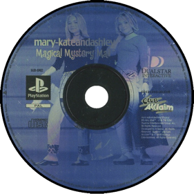 Mary-Kate and Ashley: Magical Mystery Mall - Disc (Europe) - 700x700