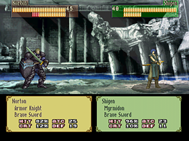 Tear Ring Saga - Screenshot - Gameplay (Japan) - 640x480