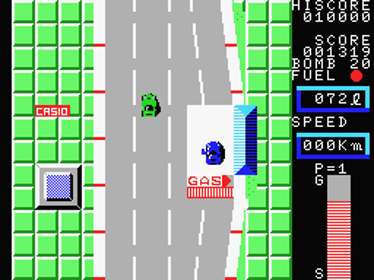 Car Fighter - Screenshot - Gameplay (World) - 256x192