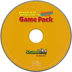 Crazy Nicks Software Picks: Roger Wilco's Spaced Out Game Pack - Fanart - Disc (World) - 1580x1580