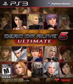 Dead or Alive 5 Ultimate - Box - Front (North America) - 1528x1759