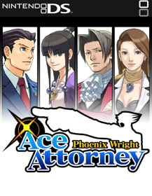 Phoenix Wright: Ace Attorney - Fanart - Box - Front (North America) - 500x646
