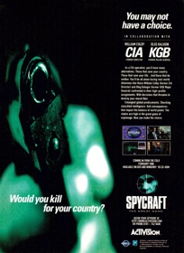 Spycraft: The Great Game - Advertisement Flyer - Front (United Kingdom) - 2188x3000