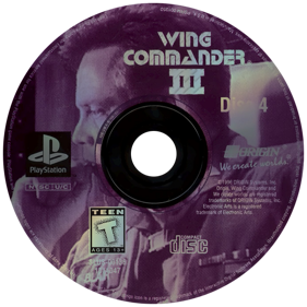 Wing Commander III: Heart of the Tiger - Disc (North America) - 600x600