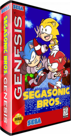 SegaSonic Bros. - Box - 3D (Canada) - 308x586