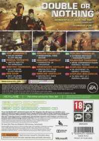 Army of Two: The Devil's Cartel - Box - Back (Europe) - 6037x8570