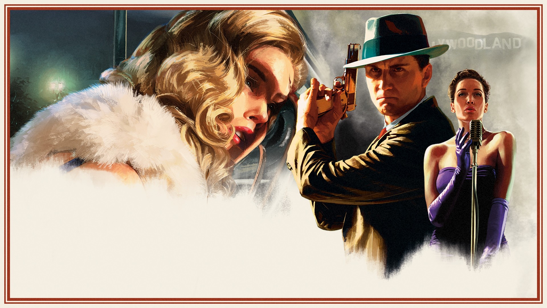 Illustration of L.A. Noire