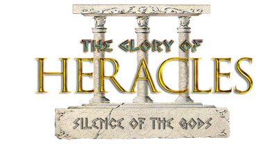 Heracles no Eikou III: Kamigami no Chinmoku - Clear Logo (World) - 1102x575