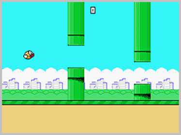 Flapee Byrd - Screenshot - Gameplay (World) - 256x192