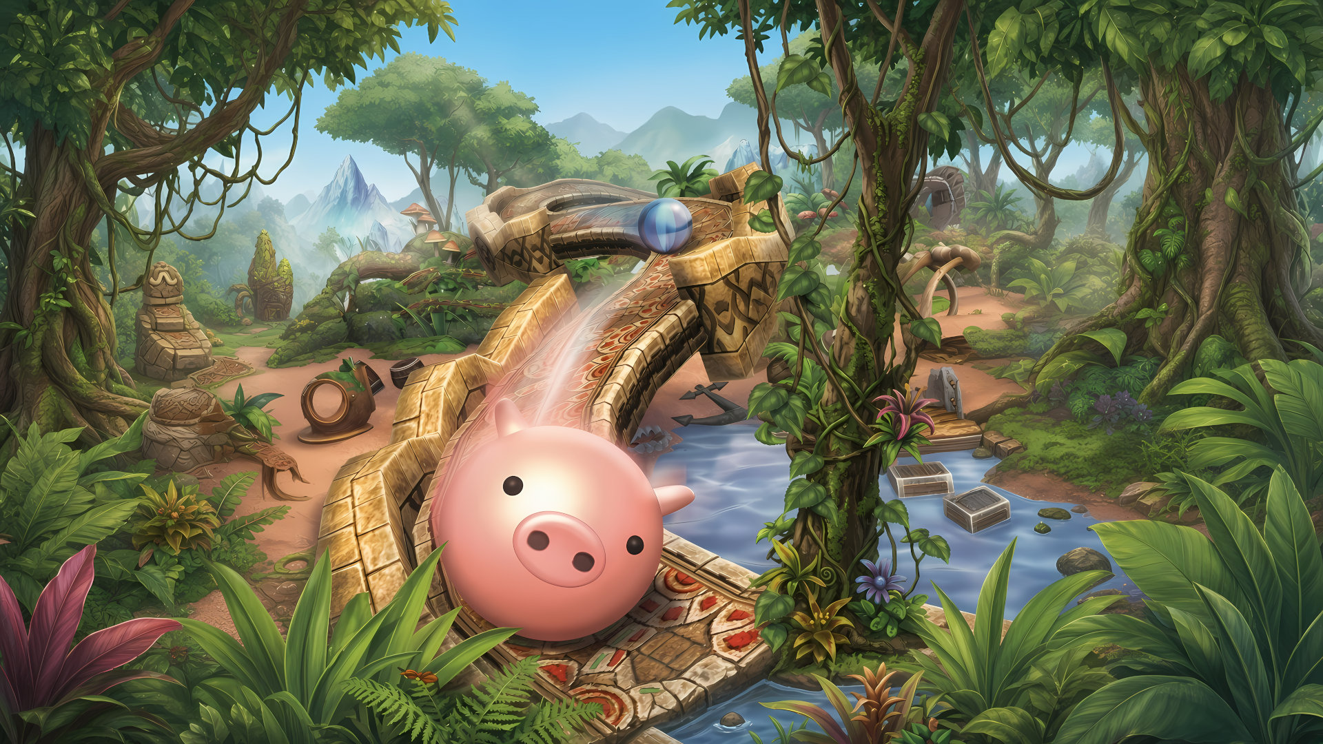 Illustration of Marble Saga: Kororinpa