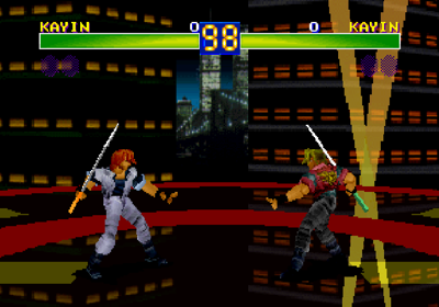 Battle Arena Toshinden Remix - Screenshot - Gameplay (World) - 640x448
