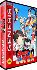 Bishoujo Super Street Fighter II: Glamor Queen - Box - 3D (Canada) - 308x586