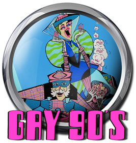 Gay 90's - Fanart - Cart - Front (World) - 452x475