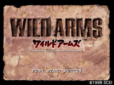 Wild Arms - Screenshot - Game Title (Japan) - 640x480