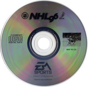 NHL 96 - Disc (Spain) - 769x765