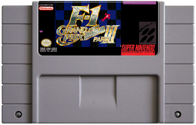 F-1 Grand Prix: Part III - Fanart - Cart - Front (North America) - 600x383