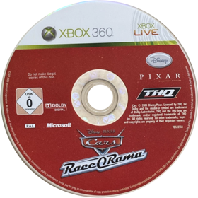 Cars: Race-O-Rama - Disc (Germany) - 707x708