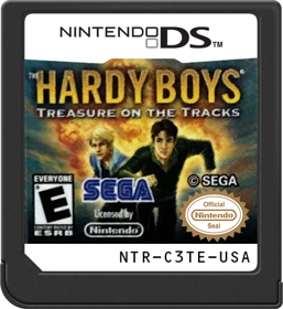 The Hardy Boys: Treasure on the Tracks - Cart - Front (North America) - 517x564