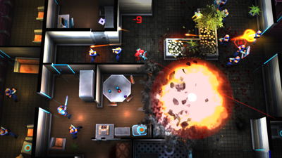 Neon Chrome - Screenshot - Gameplay (World) - 1920x1080