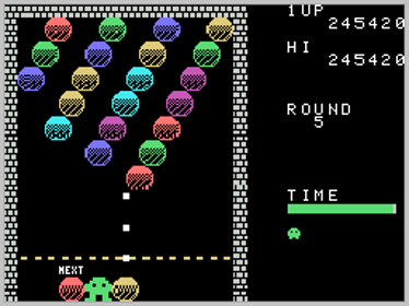 Bust-A-Bobble 1 - Screenshot - Gameplay (World) - 256x192
