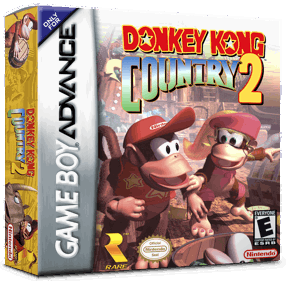 Donkey Kong Country 2 - Box - 3D (North America) - 1016x998