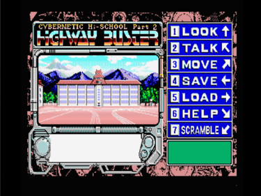 Cybernetic Hi-School Part 2: Highway Buster - Screenshot - Gameplay (Japan) - 798x597