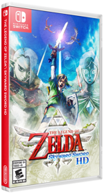 The Legend of Zelda: Skyward Sword HD - Box - 3D (North America) - 1071x2000