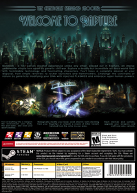 BioShock - Box - Back (World) - 1063x1500