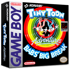 Tiny Toon Adventures: Babs' Big Break - Box - 3D (North America) - 1016x998
