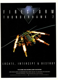Thunderstrike 2 - Advertisement Flyer - Front (Europe) - 1280x1770