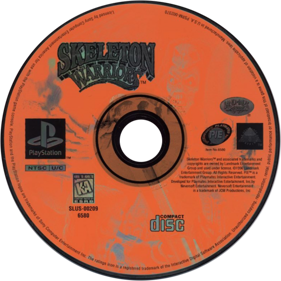 Skeleton Warriors - Disc (North America) - 600x600