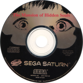 The Mansion of Hidden Souls - Disc (Europe) - 1386x1388