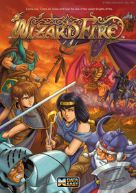 Wizard Fire - Advertisement Flyer - Front (North America) - 1692x2400