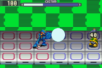 Mega Man Battle Network - Screenshot - Gameplay (North America) - 240x160