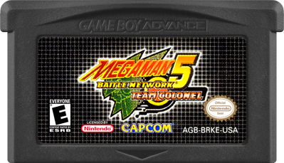 Mega Man Battle Network 5: Team Colonel - Cart - Front (North America) - 1000x574