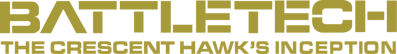 BattleTech: The Crescent Hawk's Inception - Clear Logo (North America) - 1133x154