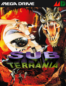 Sub-Terrania - Fanart - Box - Front (North America) - 500x646