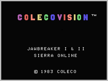 Jawbreaker I & II - Screenshot - Game Title (World) - 256x192