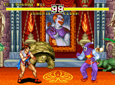 Fighter's History Dynamite - Screenshot - Gameplay (Japan) - 608x448