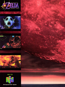 The Legend of Zelda: Majora's Mask - Advertisement Flyer - Front (United States) - 1633x2200