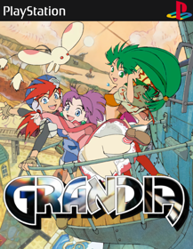 Grandia - Fanart - Box - Front (North America) - 500x646